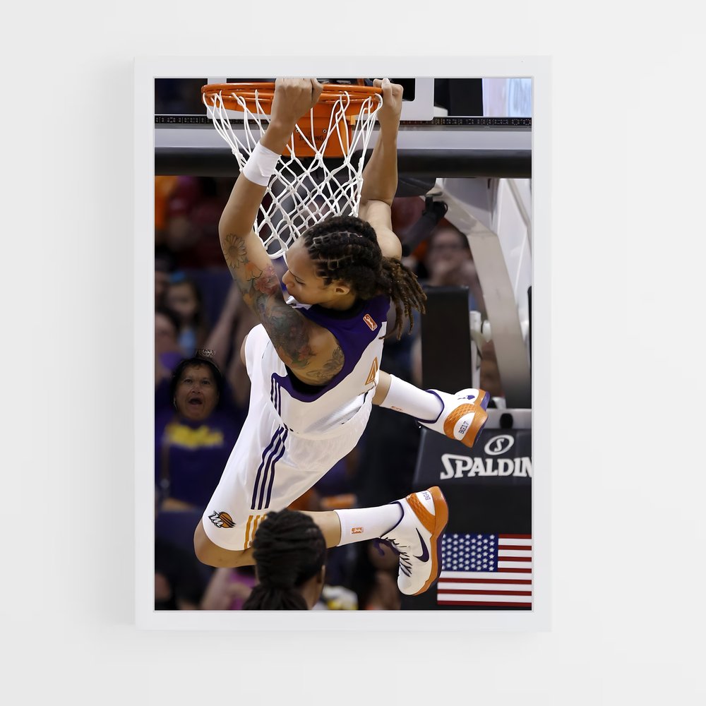 Poster Brittney de griner – affiche Basketball (vue 3)
